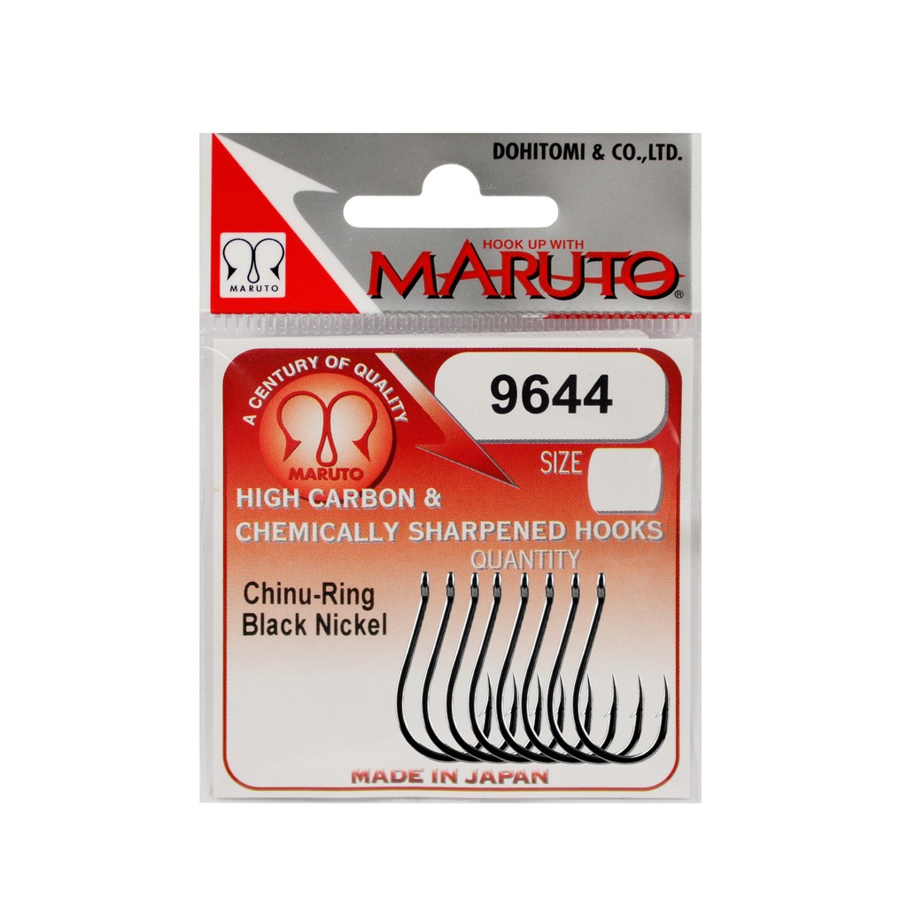Anzol em Aço Carbono Chinu-Ring - Maruto