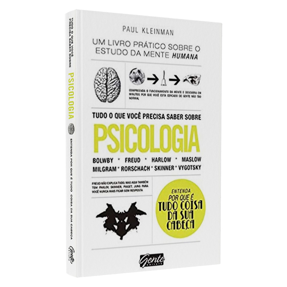 Livro Tudo Que Você Precisa Saber Sobre Psicologia | Paul Kleinman
