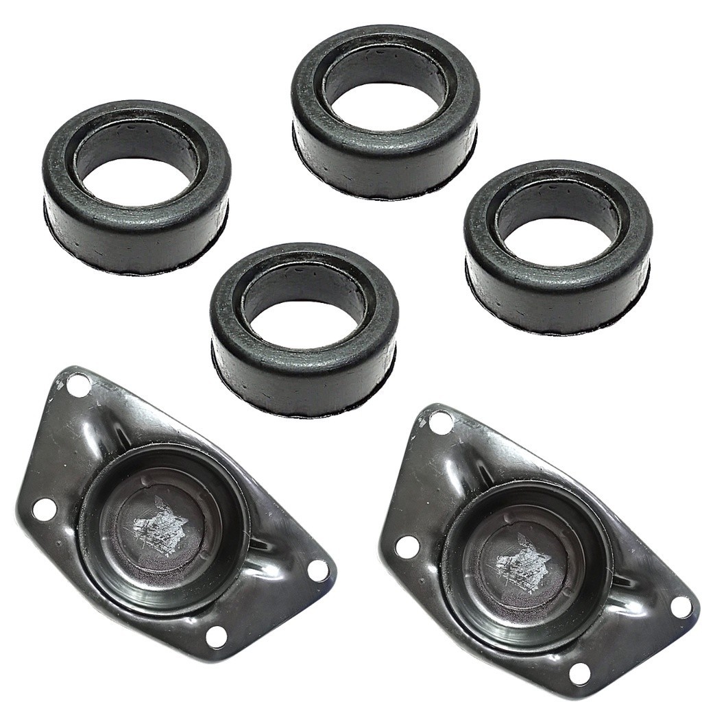 Kit Bucha 4 Borrachas E Tampas Do Facão Vw Kombi TODAS
