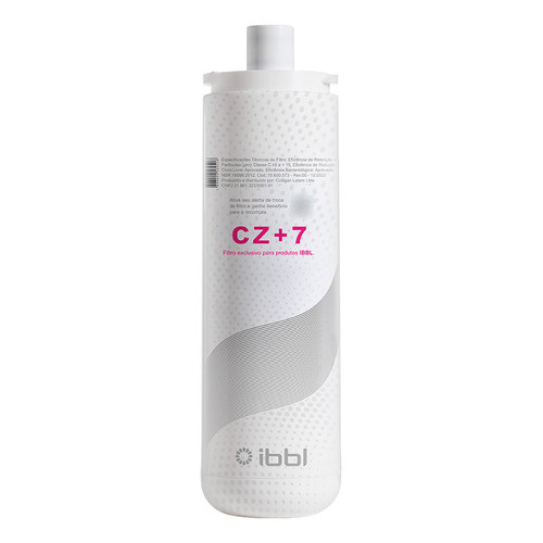 Refil Filtro Purificador De Água Protection Cz+7 Ibbl