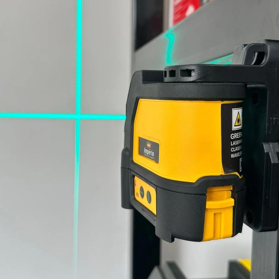 Nível a Laser Verde de Alta Visibilidade e Precisão Profissional