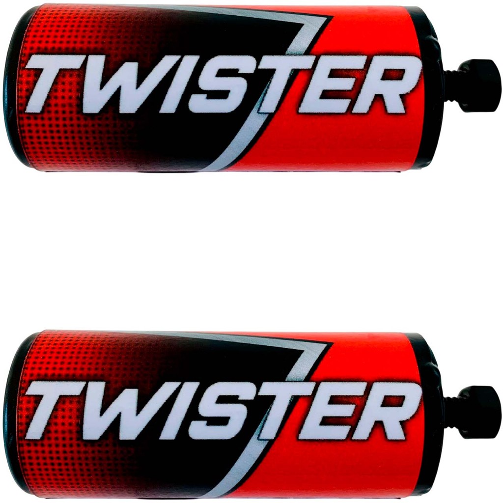 Cb Twister Tubo Par Slider Protetor Carenagem Motor Tanque Vermelho Pedal Moto para Mata Cachorro