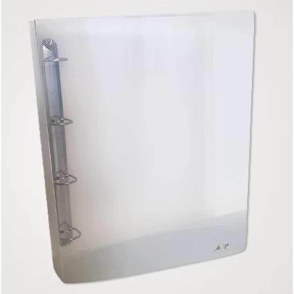Pasta Universitária 4 Argolas Cristal ACP - 1 Unidade em Oferta na Shopee