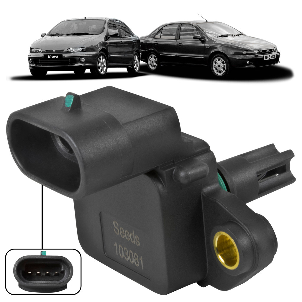 Sensor de Pressão Map Fiat Doblô Palio Siena Marea Fiorino 55221402
