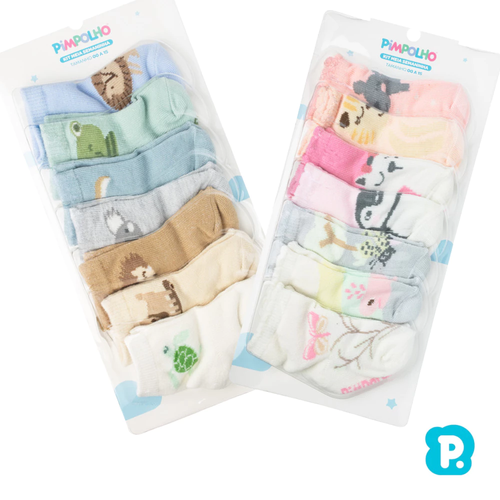 KIT MEIA SEMANINHA 0-15 SORTIDAS PIMPOLHO