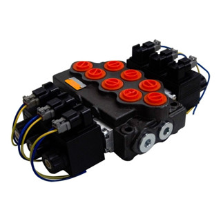 Comando Hidráulico Elétrico 3 Secções 50 Ltrs Monobloco 24v em Oferta na Shopee