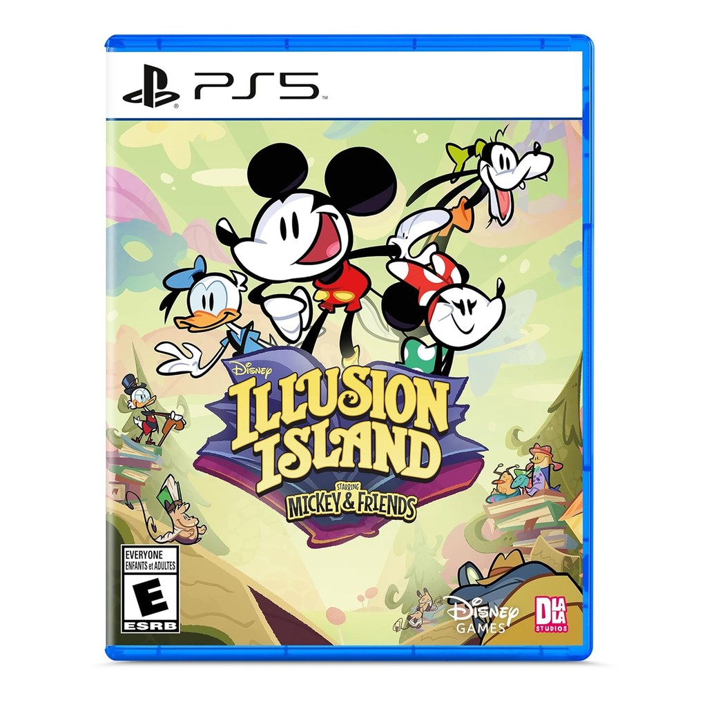 Disney Illusion Island Starring Mickey and Friends PS5 Midia Fisica