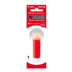 Refil Para Pincel de Quadro Branco V-Board Master PiloT - Vermelho
