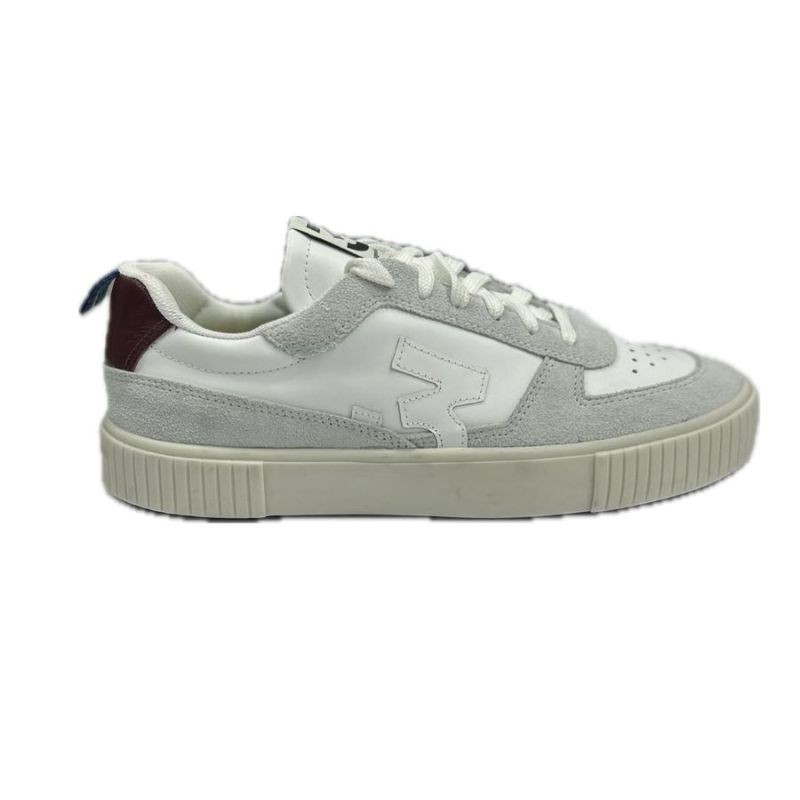 Tenis Santa Lolla Couro Masc SL3 Camurca Branco