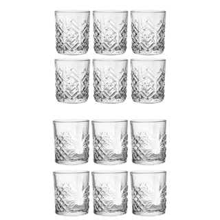 Jogo de Copos de Vidro De Whisky Transparente 310ml 6 peças - Casambiente em Oferta na Shopee