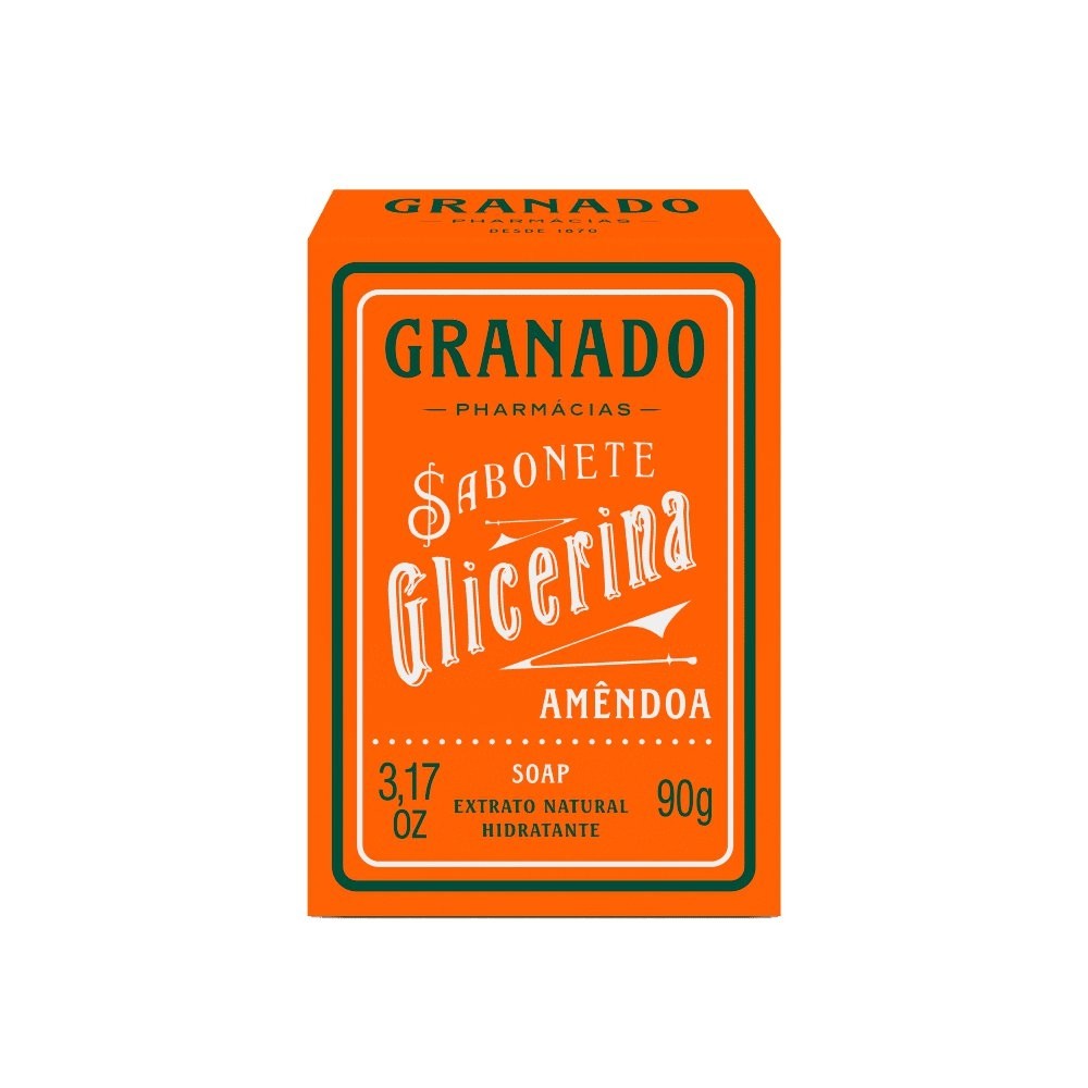 Sabonete Granado Glicerina Amendoa 90Gr em Oferta na Shopee