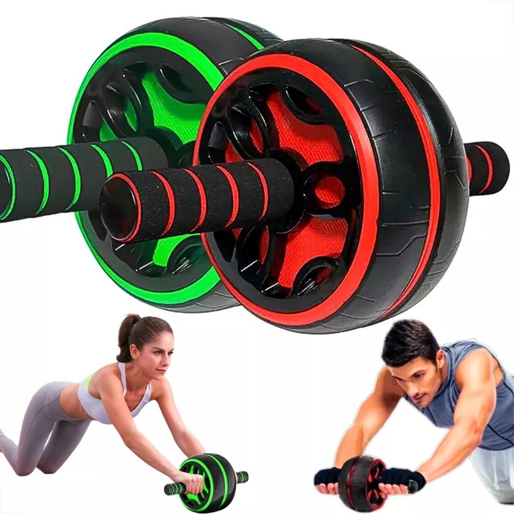 Roda Abdominal Aiker com Tatame – Cor Sortida | Modelo AD-051