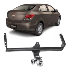 Engate Reboque Fixo Gm Prisma 2013 A 2019 Reforçado 500kg Reforçado