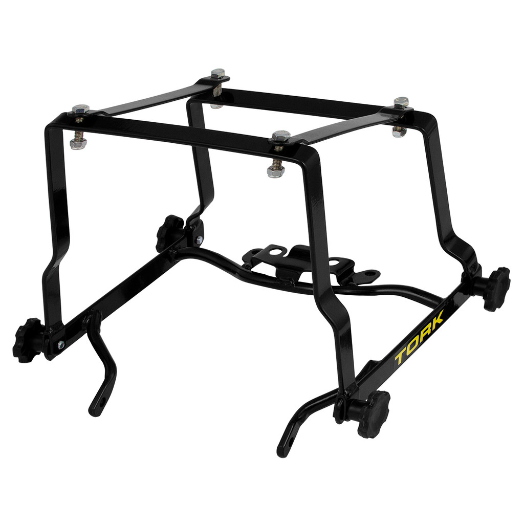 Suporte Baú Bauleto 80 135 Litros Pro Tork Removível Moto NXR 125/150 Bros 2003 2004 05 06 2007 2008