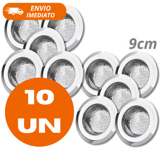 KIT 10 Ralos para Cozinha 9cm Exclusivo Utensílio Culinário Pia Cozinha tira Sujeira em Oferta na Shopee