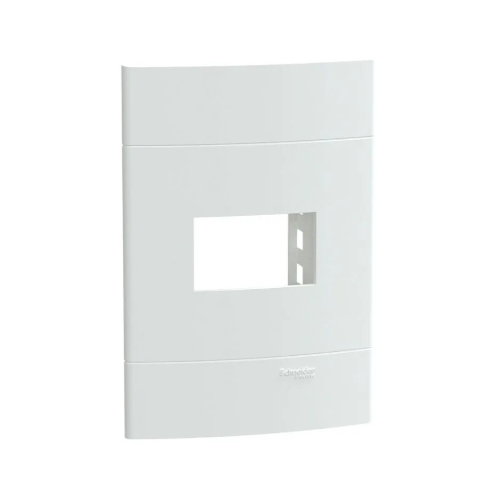 Placa 4X2 Para 1 Módulo+ Suporte Branco Lunare Up Schneider