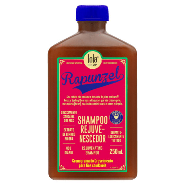Shampoo Rapunzel - Rejuvenescedor 250ml Lola Cosmetics