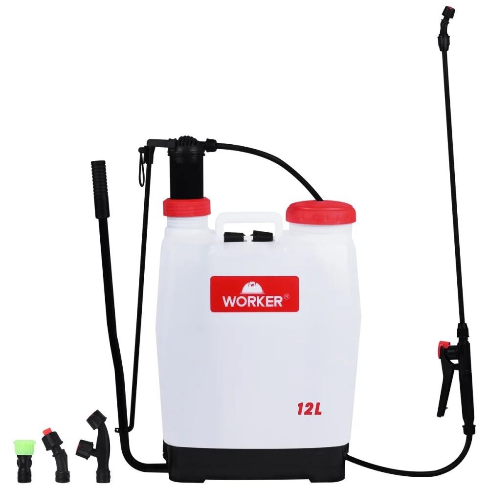 Pulverizador Costal 12 Litros Manual Worker em Oferta na Shopee
