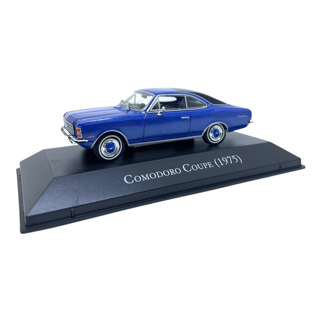 Coleção Chevrolet Série Ouro: Comodoro Coupe 1975 - Edição 28 - Escala 1:43 - Luppa