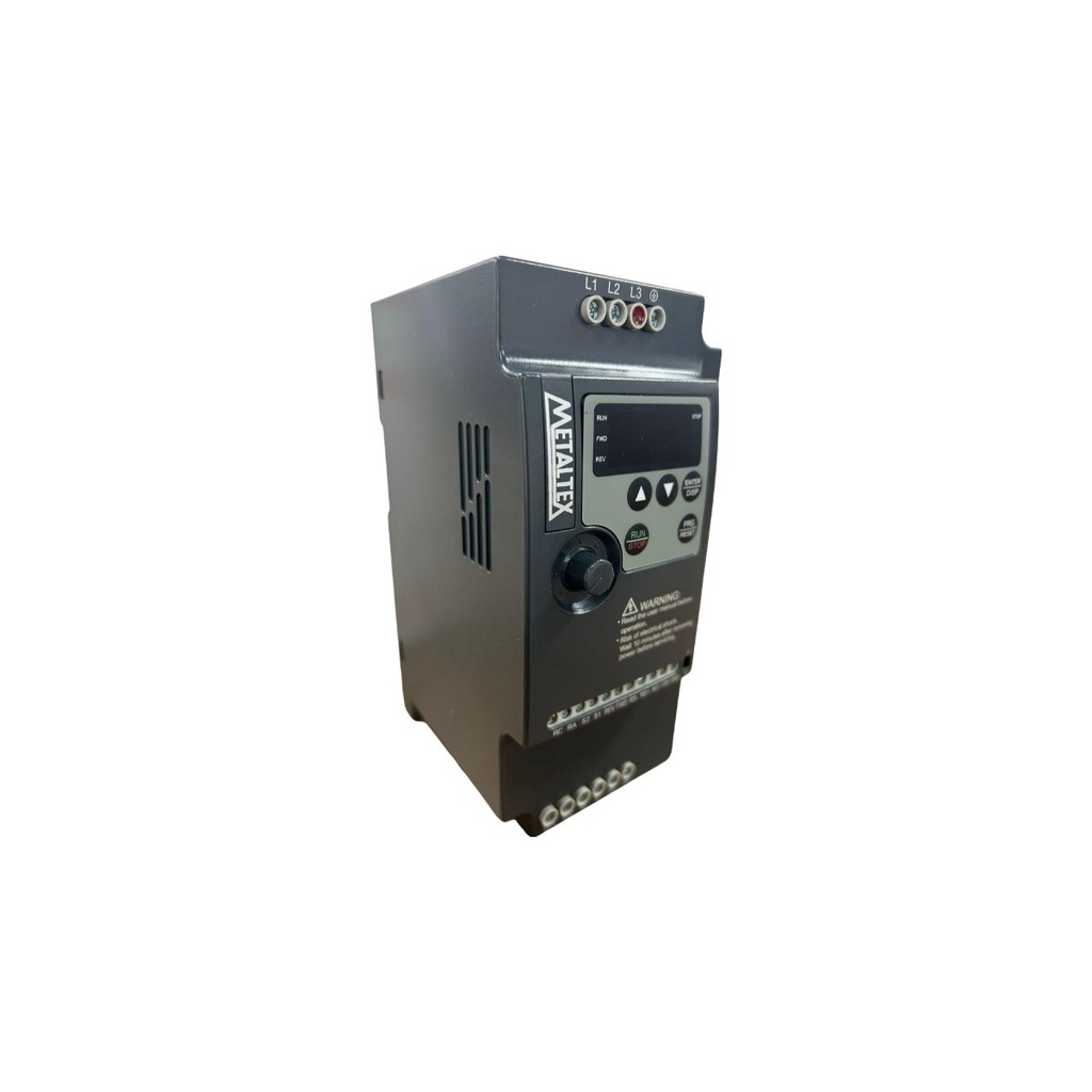 Inversor de Frequência IF10-205 220V 3,7kW/5,0CV 16,5A Alimentação Monofásica - Metaltex