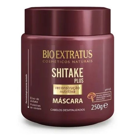 Bio Extratus Shitake Plus Mascara 250g em Oferta na Shopee