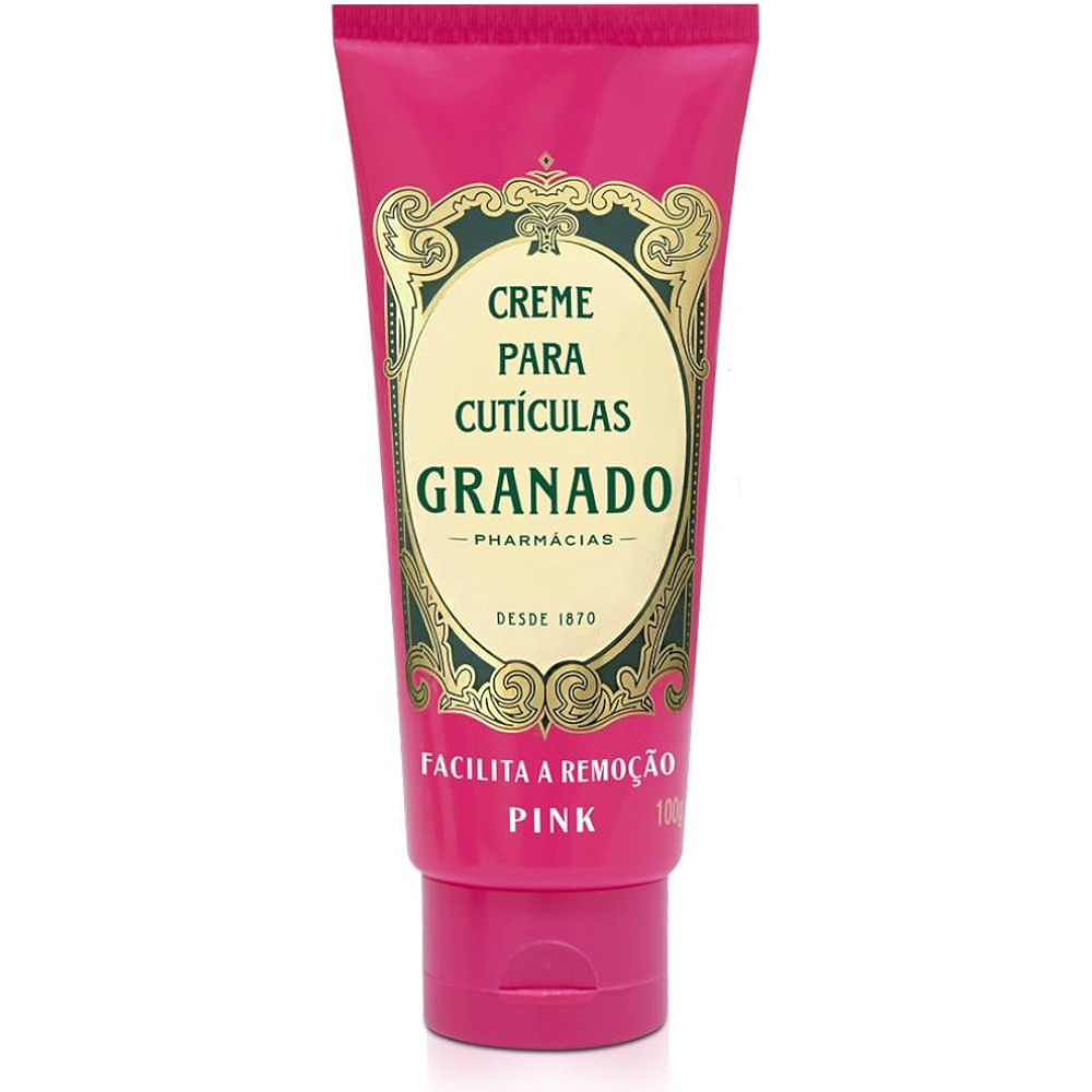 Granado - Creme Para Cutículas Pink 100g- facilita a remoção