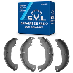 Sapata Patim Lona Freio Strada Pickup 1.8 2004 Até 2021 Original Syl