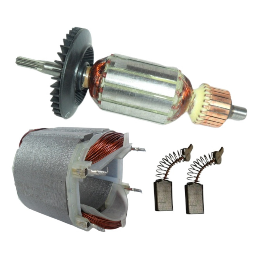 Furadeira Bosch Hobby 7081 Induzido Rotor Bobina Estator 110V Escova Carvão