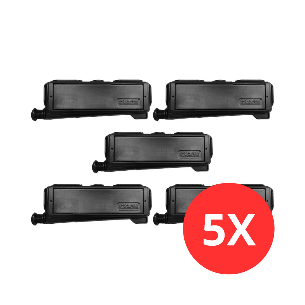 Kit 5 Caixa De Passagem Sobre Porta Ar Condicionado Split Cpp 017 Rv