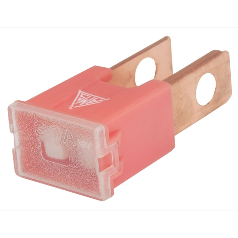 Fusivel Mega Macho Rosa 30A em Oferta na Shopee