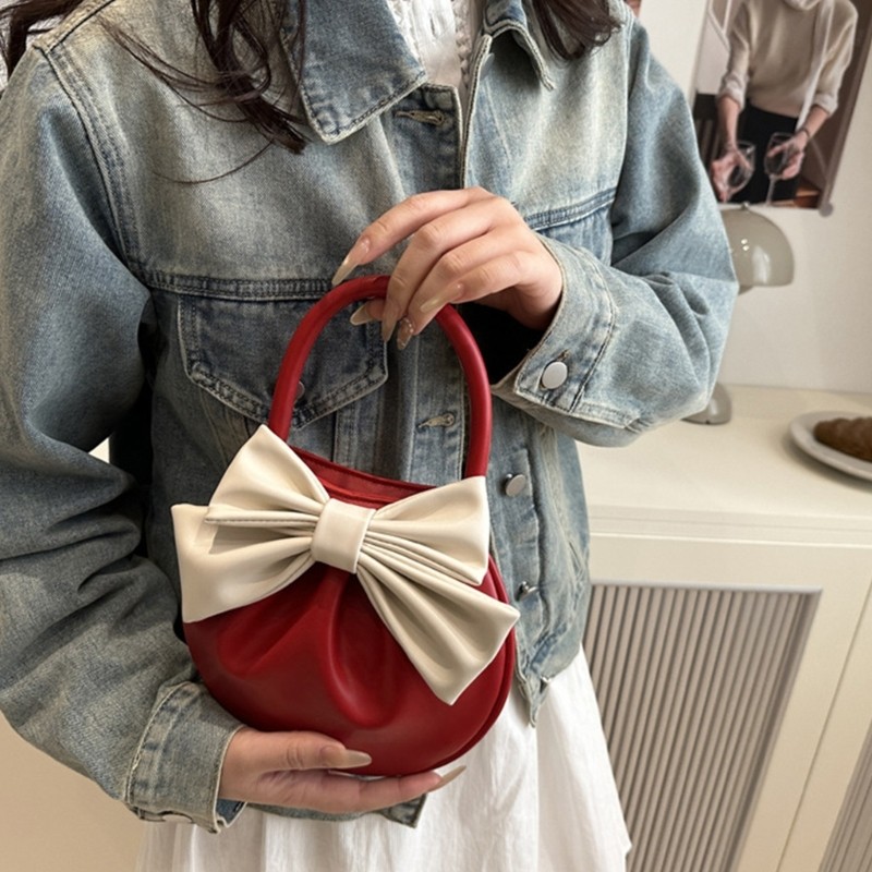 Bolsa Noite Redonda Alça Elegante Estone Detalhes Para E Meninas