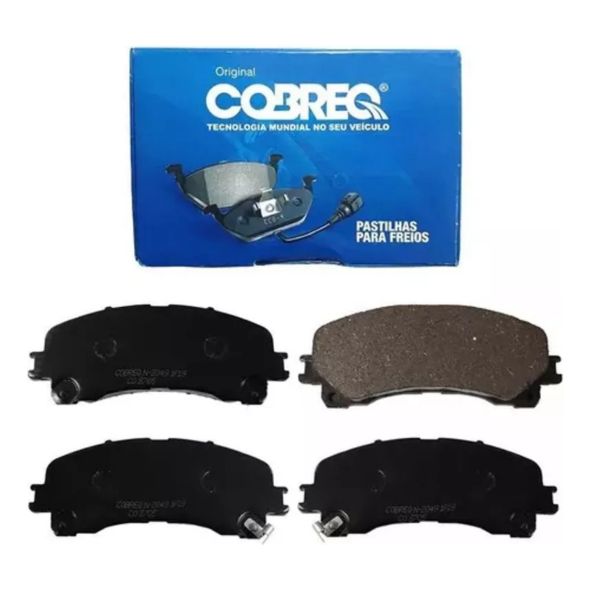 Pastilha De Freio Original Cobreq Gm S10 Dupla 2017 A 2023