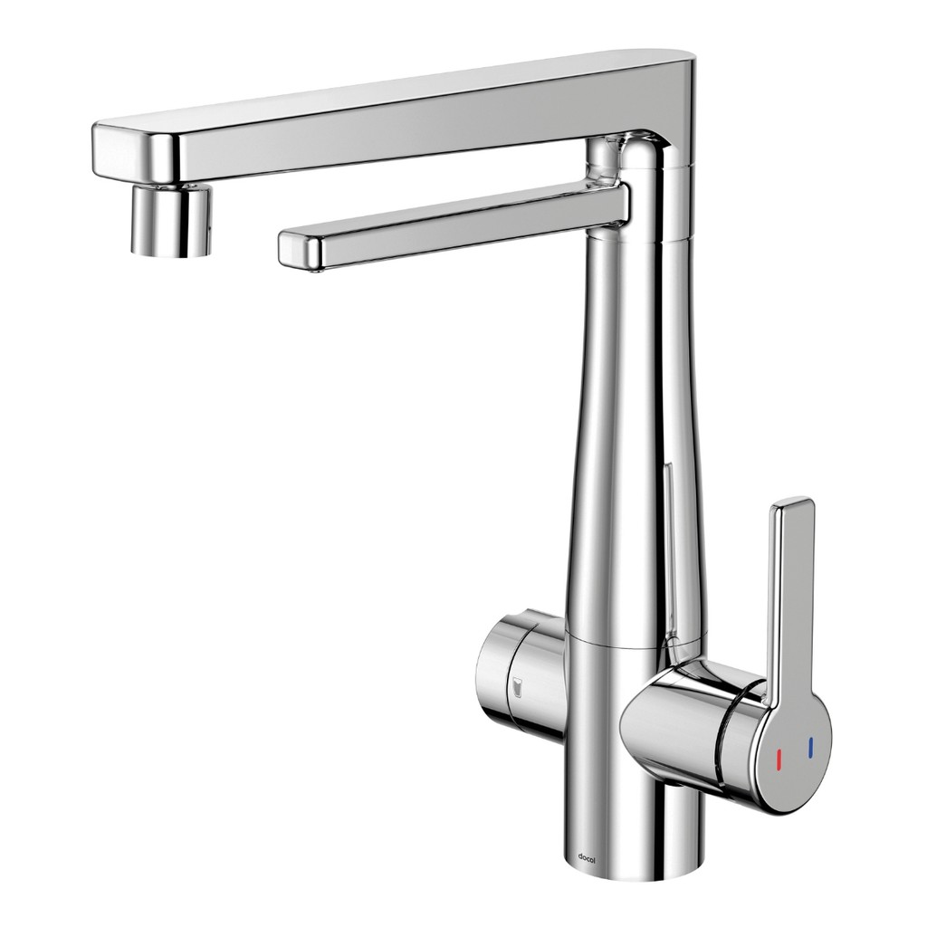 Torneira de Cozinha Misturador Monocomando com Purificador Docol Vitalis Cromado Polido 1579606
