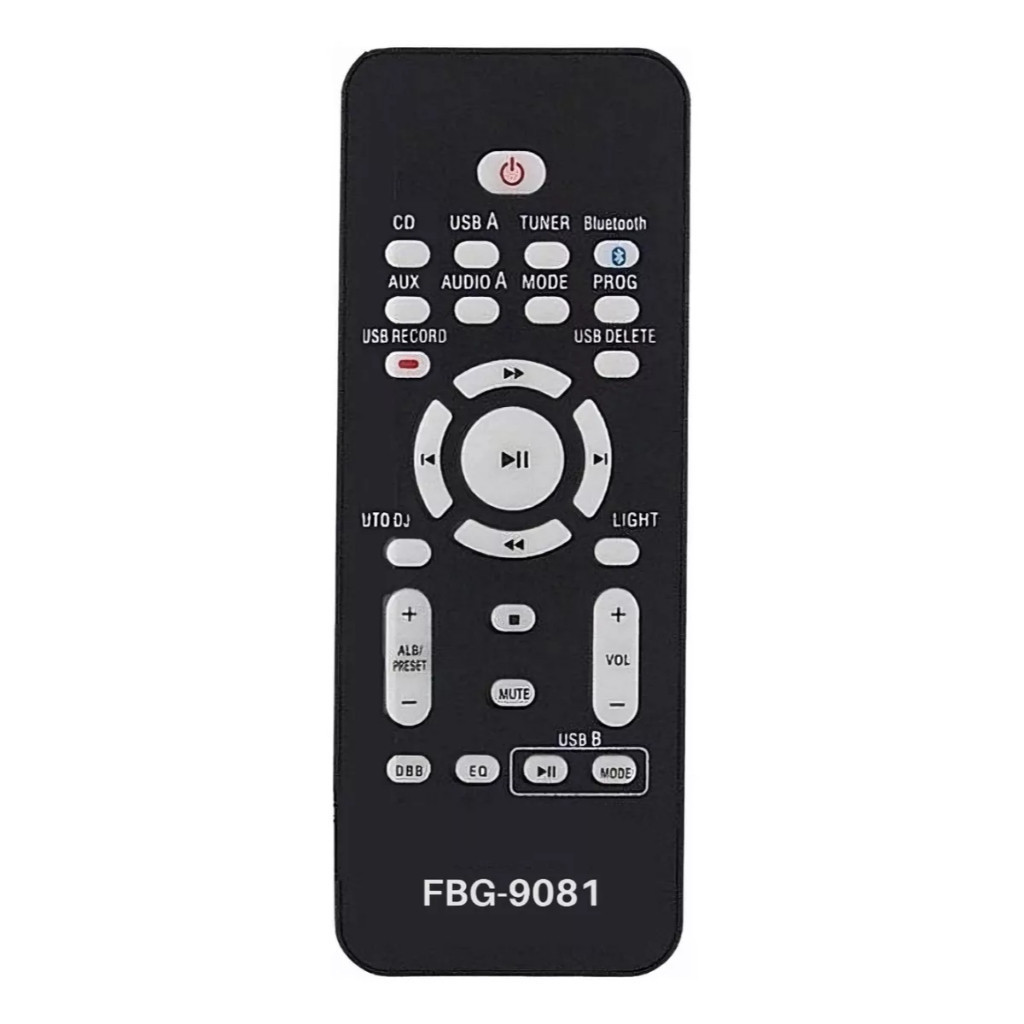 Controle Remoto Para Aparelho de Som Philips FBG 9081 SKAY 9081 LE 7901 Nx5 Nx6 Nx7 505x