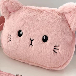 Tambra Saco De Pelúcia Macio Das Crianças Mensageiro Pequenos Sacos Bolsa De Ombro Bonito Moedas Do Bebê Meninas Bolsas