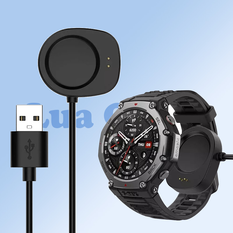 Lua cheia Cabo Carregador USB Para Smartwatch Amazfit T-Rex 3 / Amazfit Balance