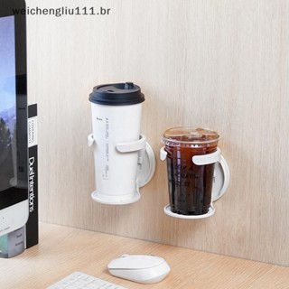 # weicheng Suporte Para Copos Redondo Montado Na Parede Bebidas Autoadesivo Dobrável Garrafas De Multiuso Que Economiza em Oferta na Shopee