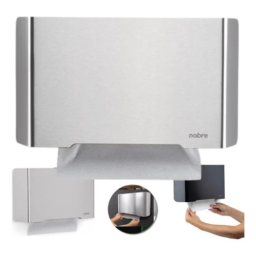 Dispenser Porta Papel Toalha Interfolhas Toalheiro Inox Luxo em Oferta na Shopee