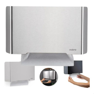 Dispenser Porta Papel Toalha Interfolhas Toalheiro Inox Luxo em Oferta na Shopee