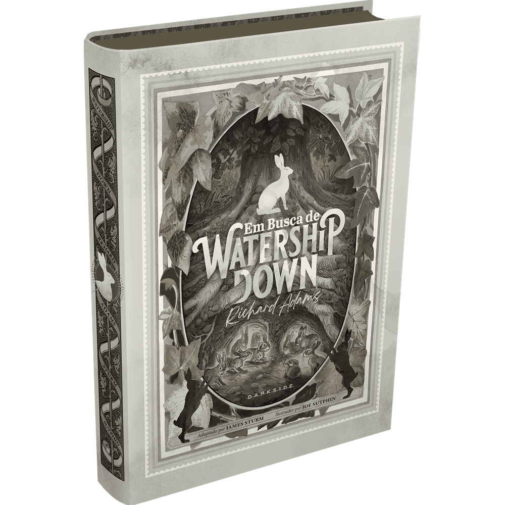 Comic - Em Busca de Watership Down - por Richard Adams e Joe Sutphin - Editora Darkside - ISBN 9786555984682