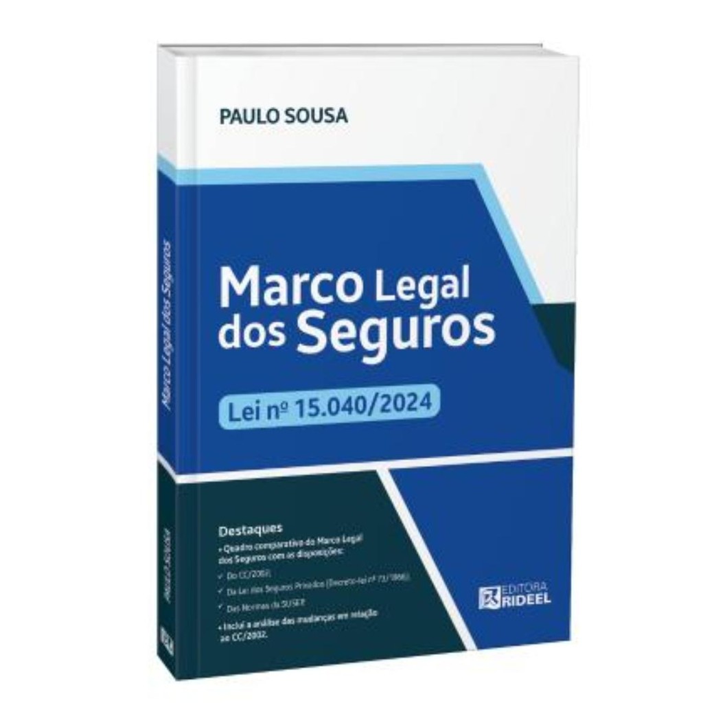 Marco Legal dos Seguros - Lei nº 15.040/2024 em Oferta na Shopee