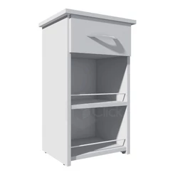 Fruteira Organizador De Frutas Porta Bebedouro C/Gaveta