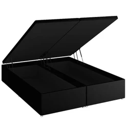 Base Baú Physical Preto Queen (158x198x39) - Ortobom
