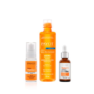 Kit Tônico Facial + Sérum Complexo + Sérum C15 Vitamina C Payot em Oferta na Shopee