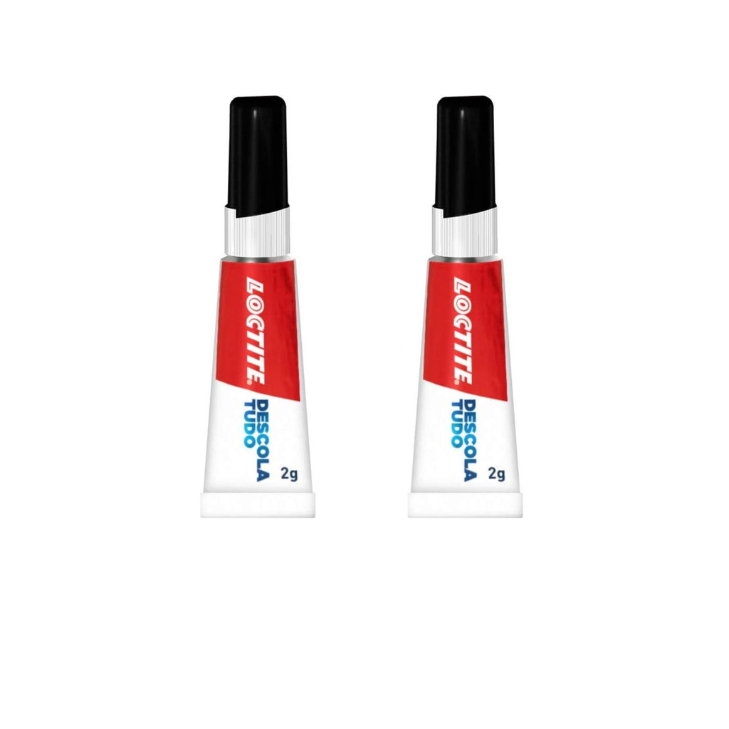 Kit com 2 Removedor Super Bonder Loctite Descola Tudo Remove Cola 2g em Oferta na Shopee