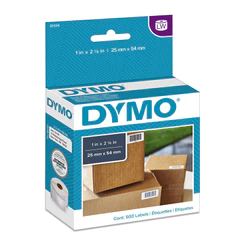 Etiqueta impressora Dymo 25x54mm 30336 com 500 etiquetas