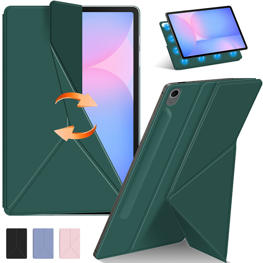 Capa Para Samsung Tab S10 FE Plus S10FE + 13.1 Polegadas 2025 SM-X620 X626B S10FE 10.9 Suporte Magnético Fino Caneta S D