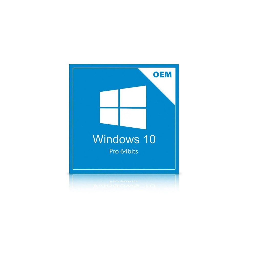 Licença Original Microsoft Windows 10 Pro 64 Bits OEM com Etiqueta