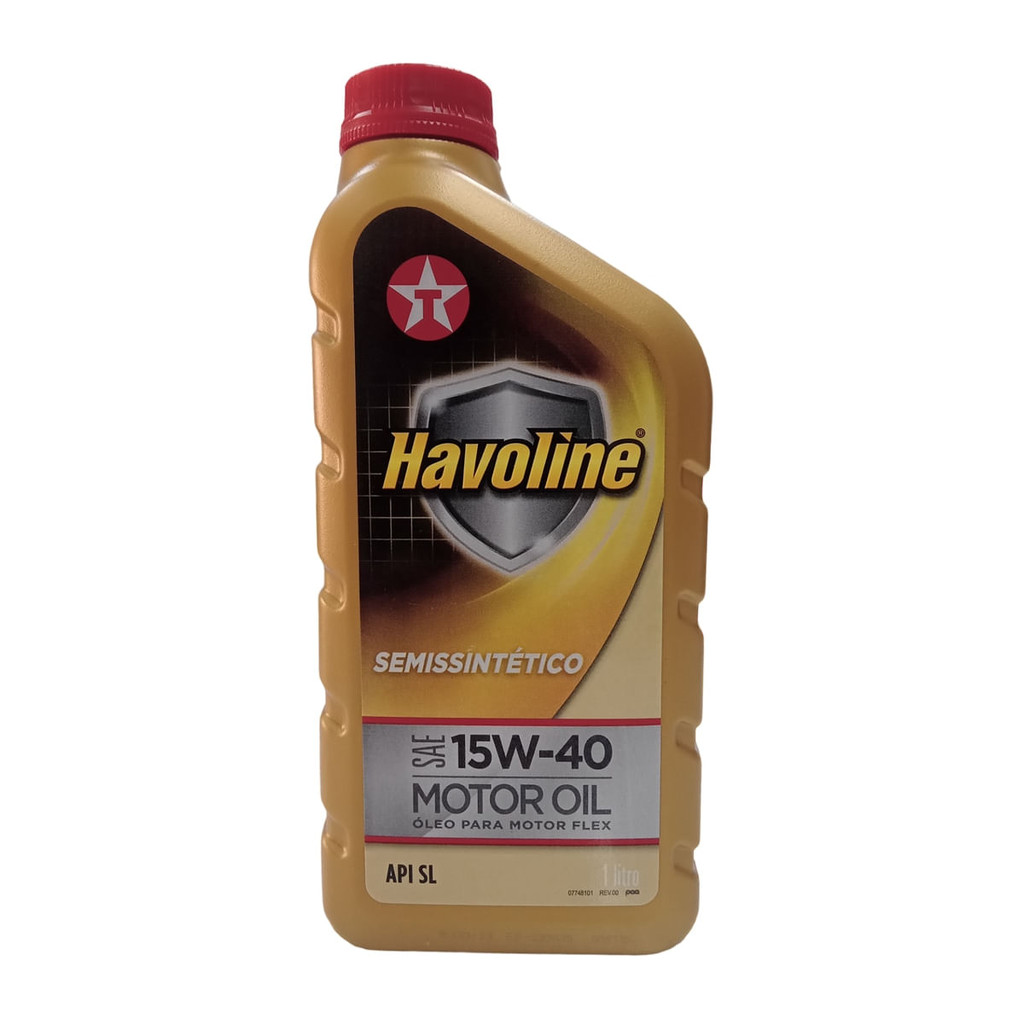 Óleo para Motor Semissintético SL 15w40 para motores Flex - Texaco em Oferta na Shopee