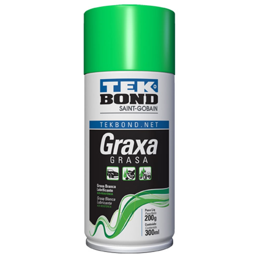 Tekspray Graxa Branca 300Ml - Tekbond em Oferta na Shopee